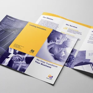 A4 6-Panel (Roll Fold) - Image 5