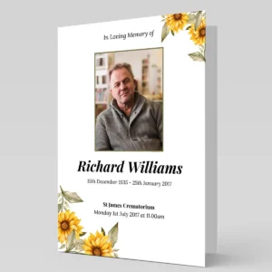 Funeral Service Sheet - Image 3