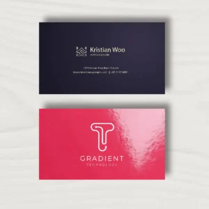 Laminated Business Cards - Image 5