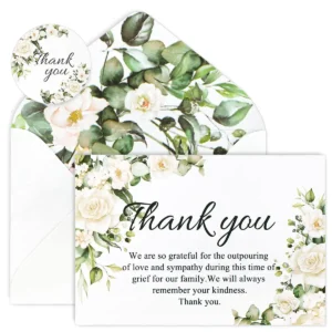 Thank You & Memorial Card - Image 4
