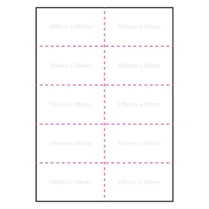 A4 Perforated Papers & Cards - Image 4